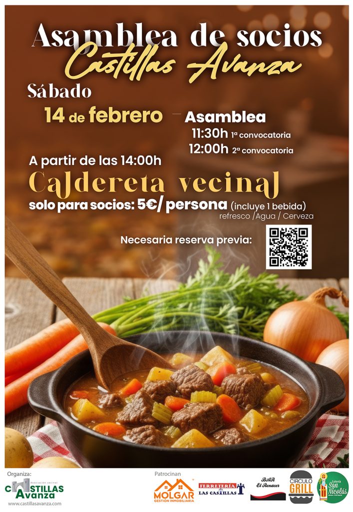 Asamblea de socios...con caldereta : )