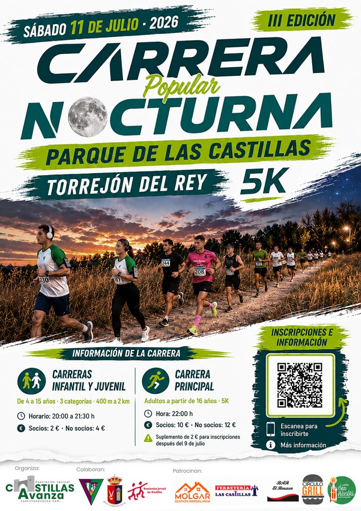 Carrera popular Nocturna Las Castillas 2026