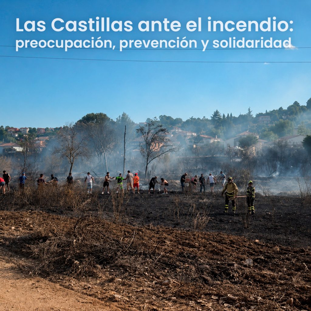 Las Castillas ante el incendio: preocupación, prevención y solidaridad