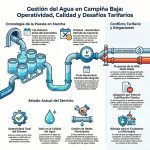 Situación actual del suministro de agua en Las Castillas