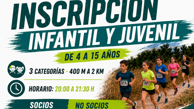 Inscripción Carreras Infantil y Juvenil