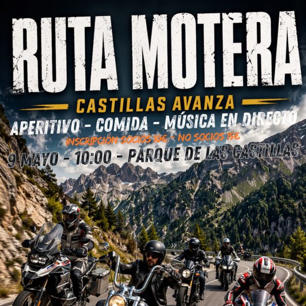 Inscripción no socios – Ruta Motera Castillas Avanza